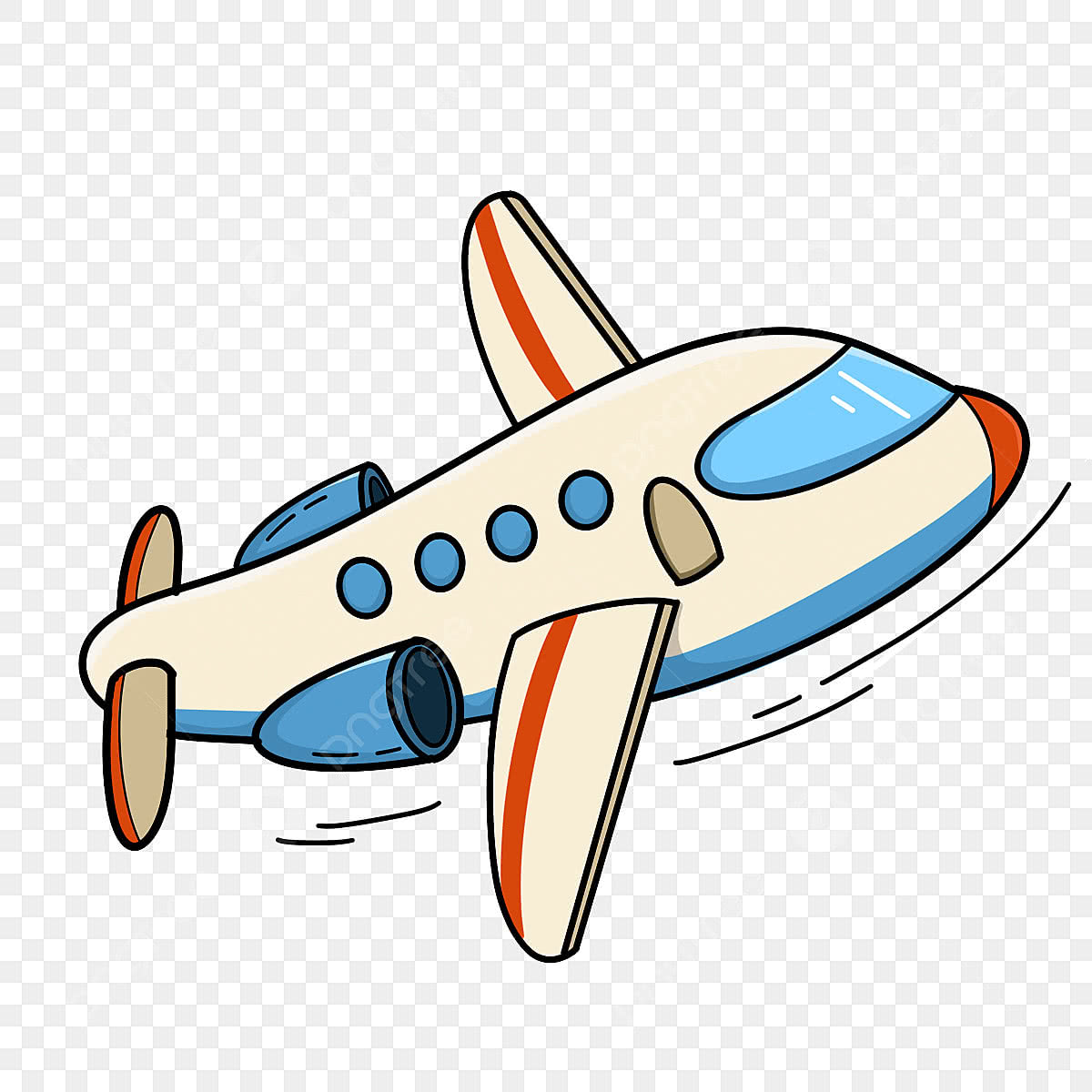 Flying Airplane